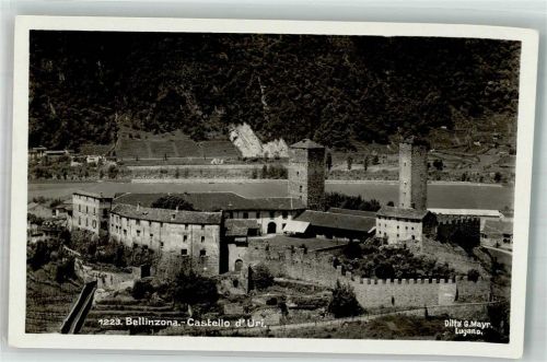 6500 Bellinzona Foto AK Schloss d´Uri