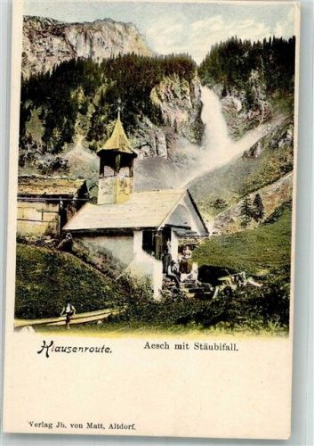 4147 Aesch BL - Kirche Kapelle Stäubifall