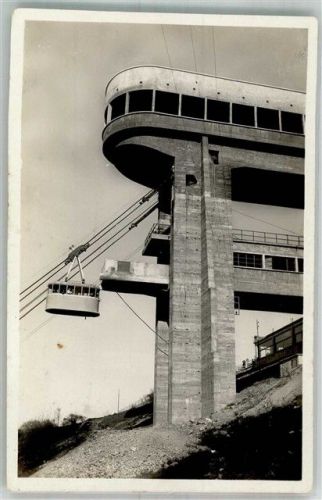 1200 Genève Genf 1934 Foto AK Seilbahn Le Saleve