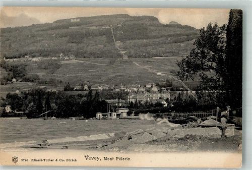 1800 Vevey 1906 Foto AK Mont Pélerin