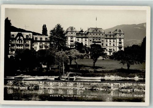1800 Vevey Foto AK Grand Hotel et Palace