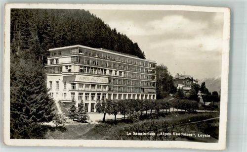 1854 Leysin 1956 Foto AK Sanatorium Alpes Vaudoises