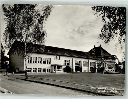 8580 Amriswil Foto AK Gewerbeschulhaus