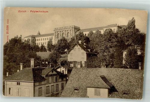 8000 Zürich 1908 Foto AK Polytechnikum