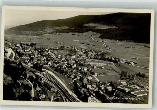 1337 Vallorbe Foto AK Bahnhof