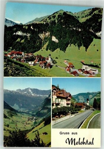 6067 Melchtal Foto AK Gruss aus