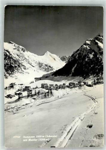 7563 Samnaun Dorf 1974 Winter