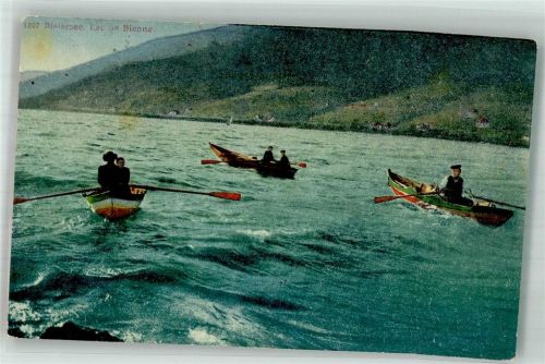 2500 Biel/Bienne 1947 Foto AK Bielersee