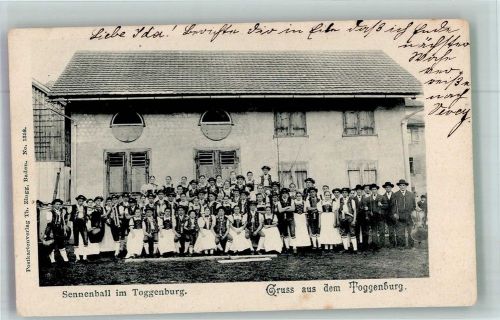 Toggenburg - Tracht Senneball