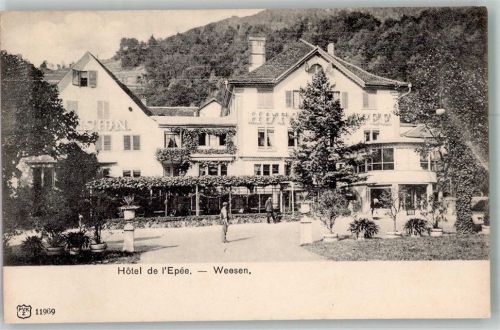 8872 Weesen Foto AK Hotel de l ´Epée