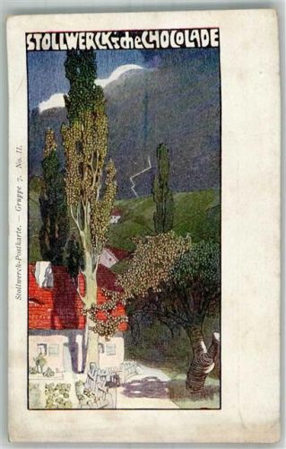 Gruppe 7 Nr. II. Stollwerck Schokolade 1899 Künstlerkarte