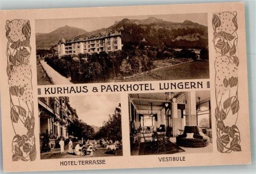 6078 Lungern Foto AK Hotel und Kurhaus