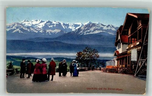8143 Uetliberg Foto AK Hotel Uto-Kulm