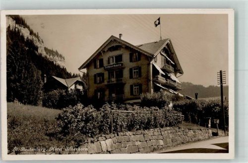 3803 Beatenberg Foto AK Hotel silberhorn