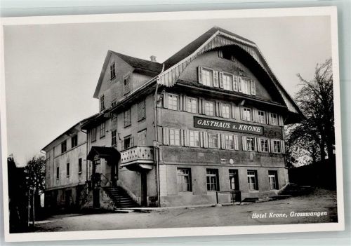 6022 Grosswangen Foto AK Hotel zur Krone