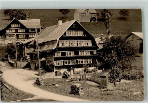 9622 Krinau Foto AK Gasthaus- und Kurhaus zum Rössli