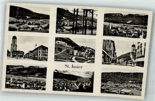 2610 St-Imier Saint-Imier 1952 Foto AK