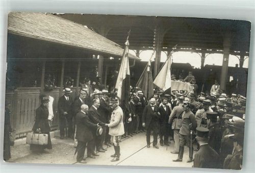 Uniform Gruppenfoto Militär Schweiz Foto AK