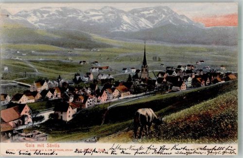 9056 Gais 1905 Foto AK Säntis