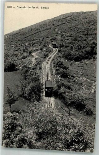 1200 Genève Genf Foto AK Zahnradbahn Chemin de fer du Salève