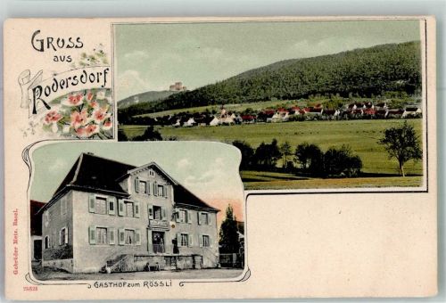 4118 Rodersdorf Foto AK Gasthaus zum rössli