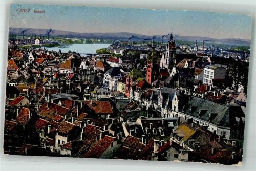 4000 Basel Bâle 1923 Foto AK