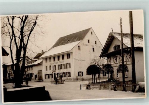 5330 Bad Zurzach 1929 Winter Gasthaus zum Rössli