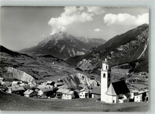 7464 Parsonz 1959 Foto AK Kirche