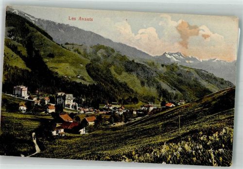 1833 Les Avants 1910 Foto AK
