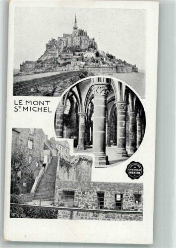 Le Mont-Saint-Michel Chocolat Menier Schloss Schokolade