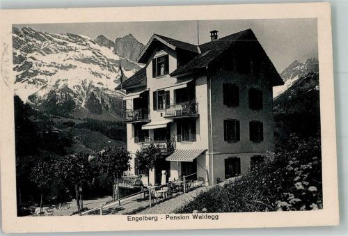 6390 Engelberg Foto AK Pension Waldegg