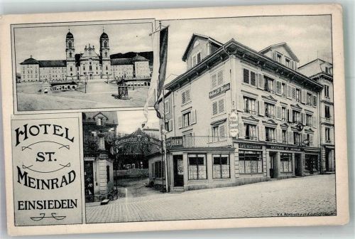 8840 Einsiedeln Foto AK Hotel St. Meinrad