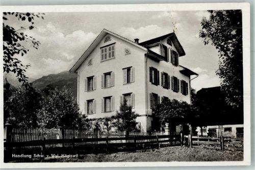 6056 Kägiswil Foto AK Handlung Schw.v.Wyl