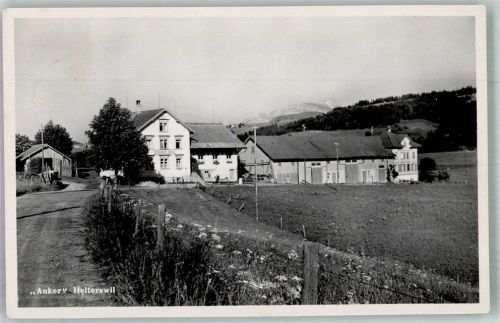9630 Wattwil 1914 Foto AK Gasthaus Anker Heiterswil