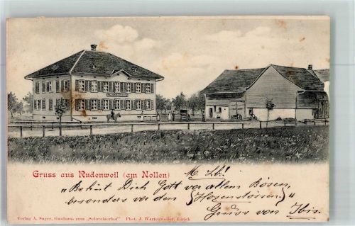 3475 Riedtwil Foto AK Gasthaus zum Schweizerhof Rudenweil