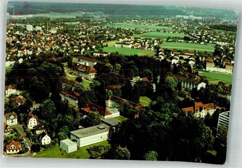 5000 Aarau Foto AK Krankenhaus Fliegeraufnahme