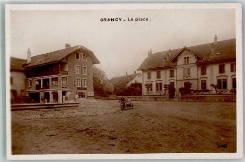 1117 Grancy St-Denis 1925 Foto AK Motorrad La place