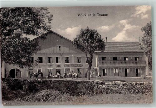 2316 Les Ponts-de-Martel Martel-Dernier 1917 Foto AK Hotel de la Tourne