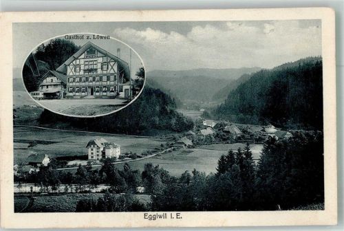 3537 Eggiwil 1926 Foto AK Gasthaus zum Löwen