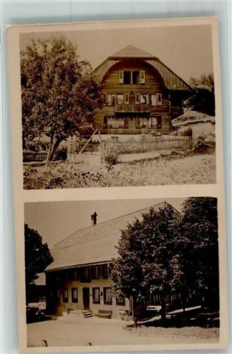 3614 Schwarzenegg Unterlangenegg 1932 Foto AK Gasthaus zum Schlüssel Rohtachen
