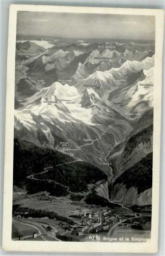 3900 Brig Foto AK Simplon