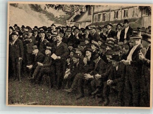 Foto Schub Gemeinde i. d. Urzelle d. Schweizerischen Eidgenossenschaft Motiv Schweiz