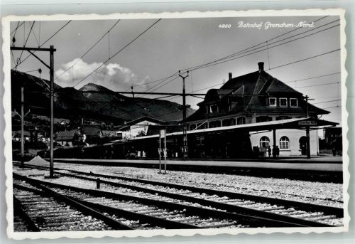 Grenchen Bahnhof Bahnhof Schweiz Foto AK