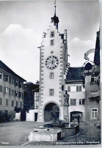 8253 Diessenhofen - Foto-Karte, Siegelturm