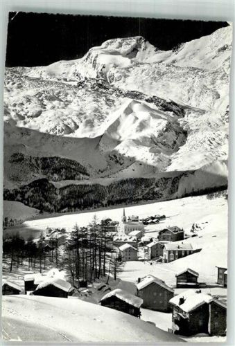 3906 Saas-Fee 1962 Winter Alphubel