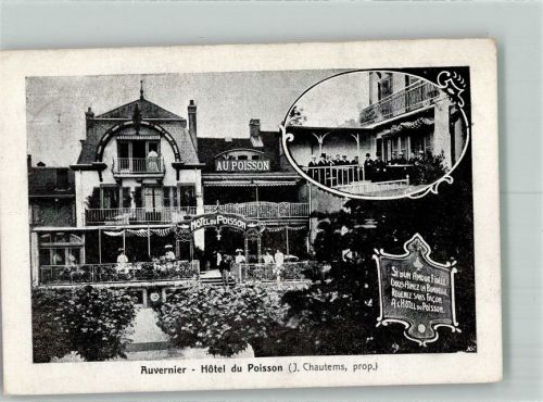 2012 Auvernier 1921 Foto AK Hotel du Poisson