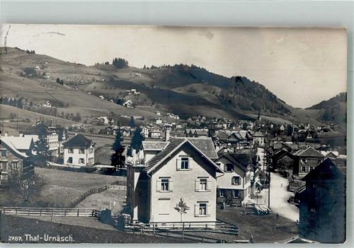 9107 Urnäsch 1916 Foto AK Thal