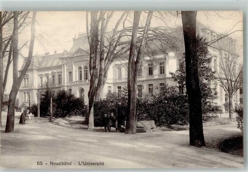 2000 Neuchâtel Neuenburg Foto AK Universitär