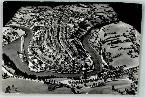 3000 Bern Berne Foto AK Ausstellung Historisches Museum Modell Bern um 1800