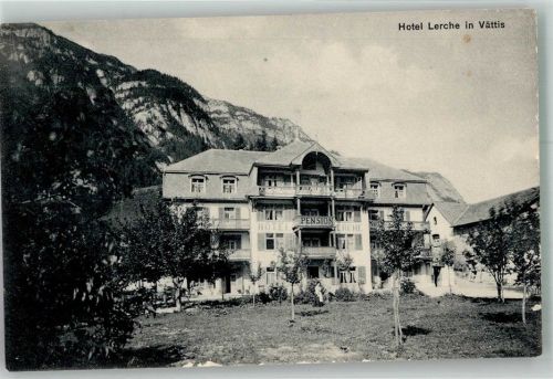 7315 Vättis Foto AK Hotel Lerche